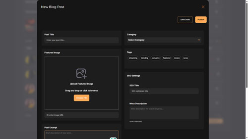 Add blog Post